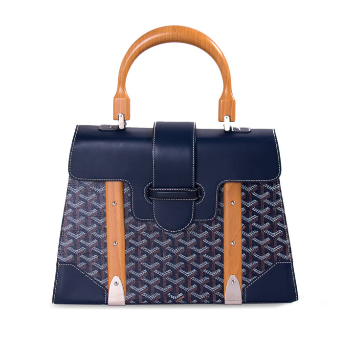 Goyard Navy Blue Saigon MM Bags Goyard - Shop authentic new pre-owned designer brands online at Re-Vogue