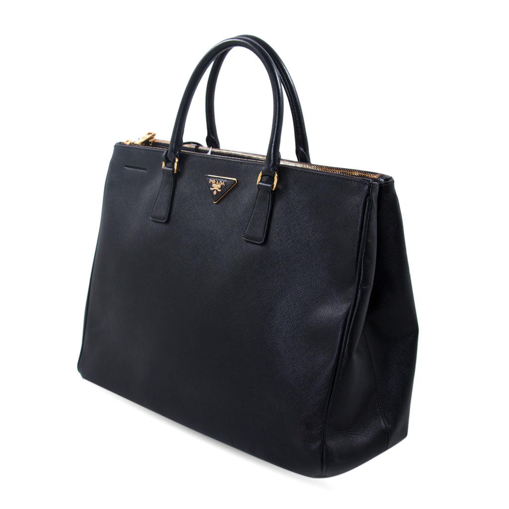 Prada Extra Large Saffiano Lux Galleria Double Zip Tote, Prada Handbags