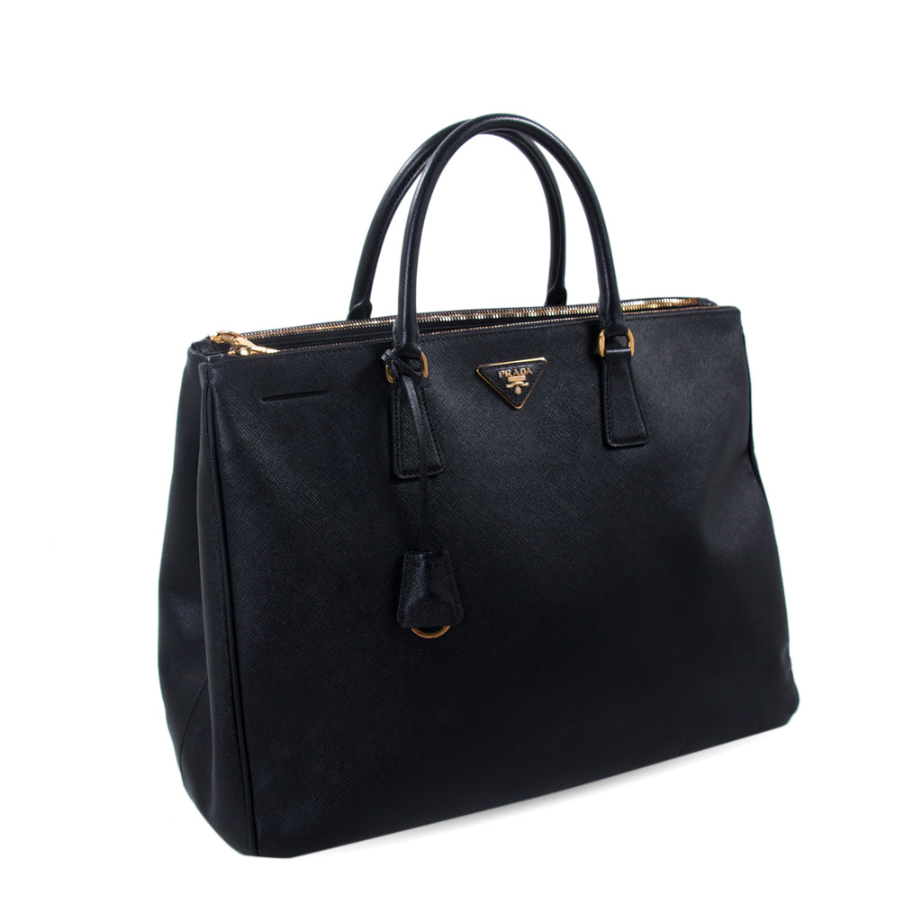 Prada Large Saffiano Lux Galleria Double Zip Tote – Luxe Marché India