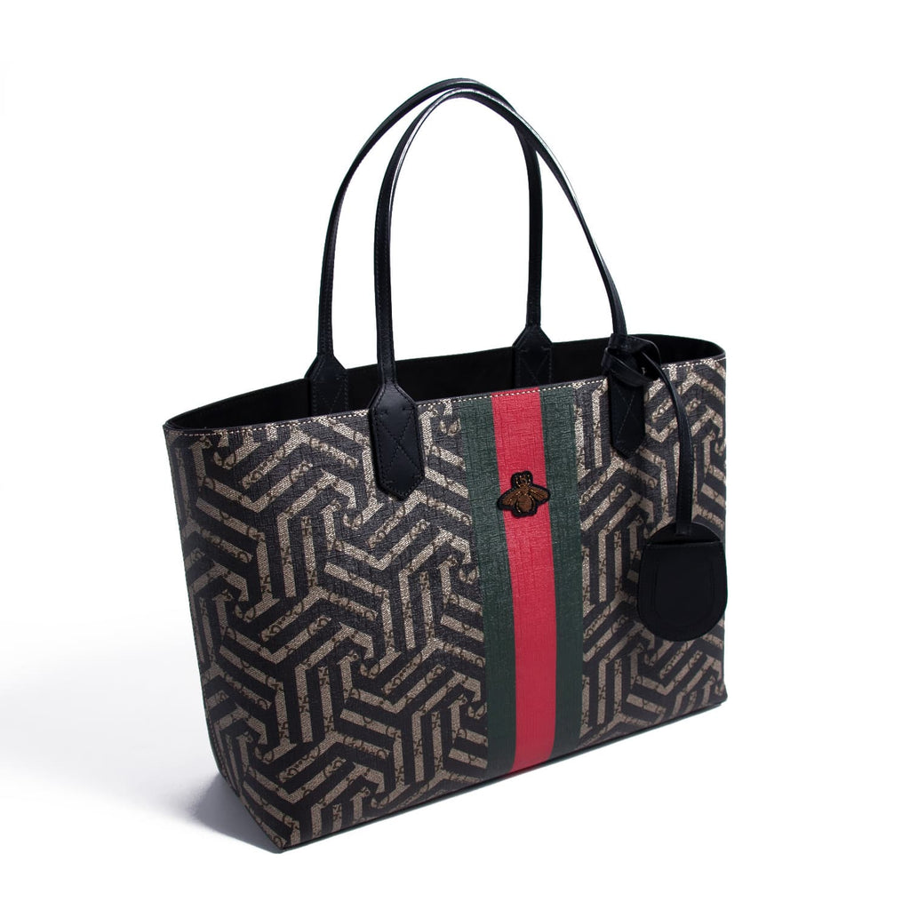 Gucci Caleido Web Bee Tote Bag Bags Gucci - Shop authentic new pre-owned designer brands online at Re-Vogue