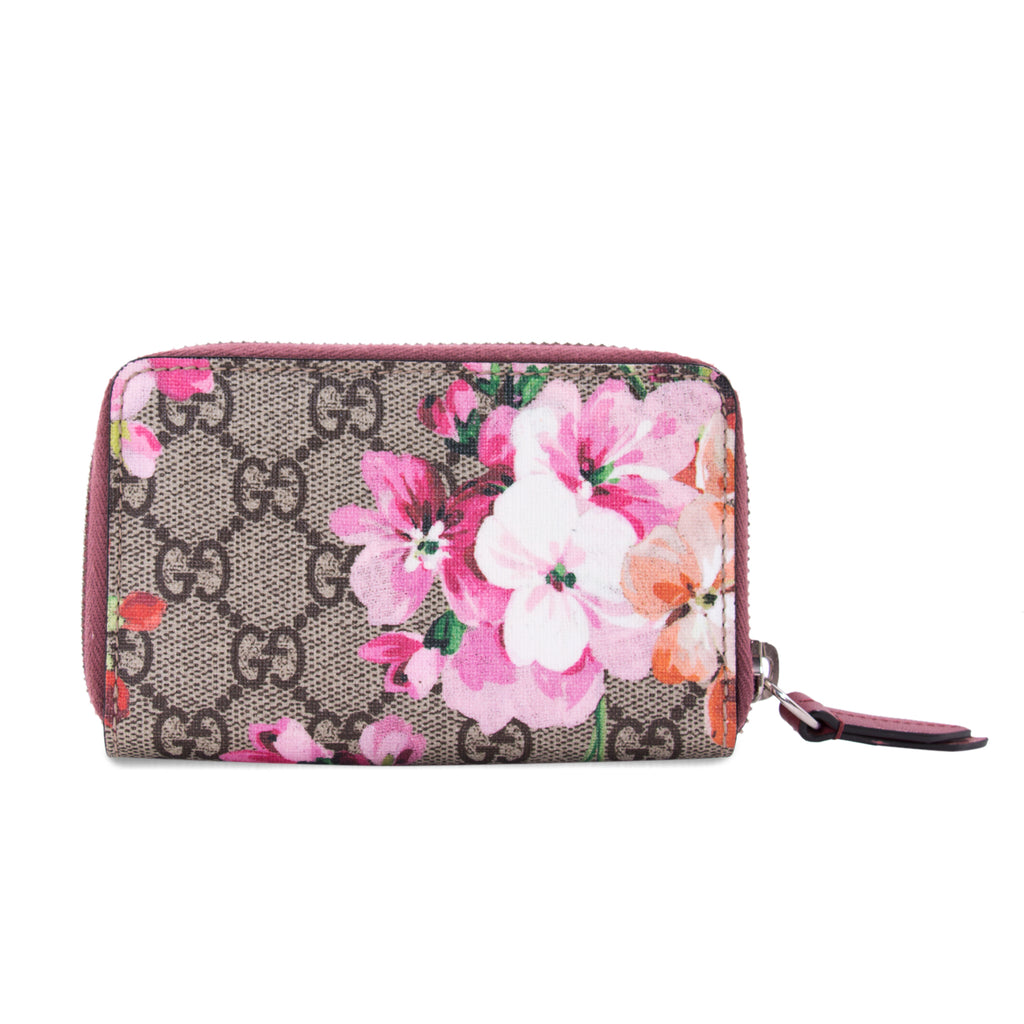 Gucci Blooms Zipper Card Case Accessories Gucci - Shop authentic new pre-owned designer brands online at Re-Vogue