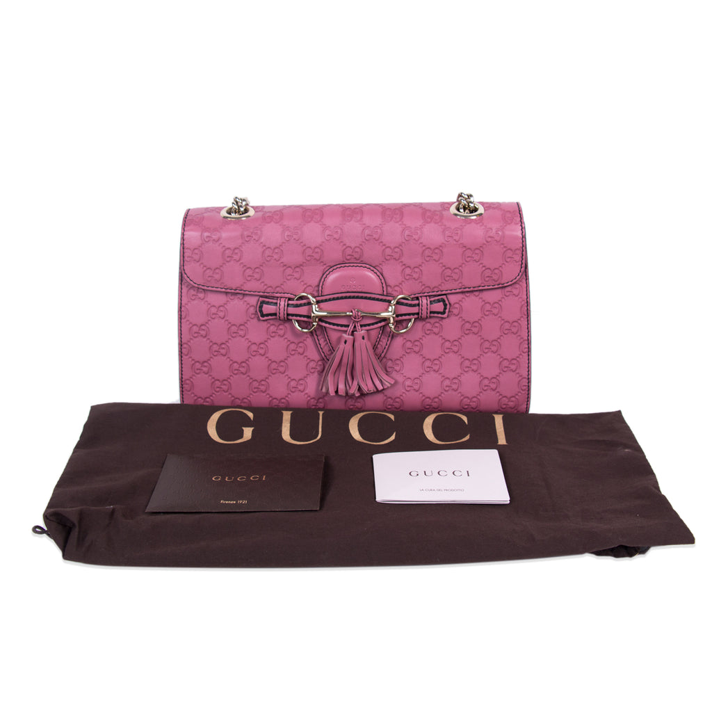 Gucci Emily Medium Shoulder Bag Bags Gucci - Shop authentic new pre-owned designer brands online at Re-Vogue