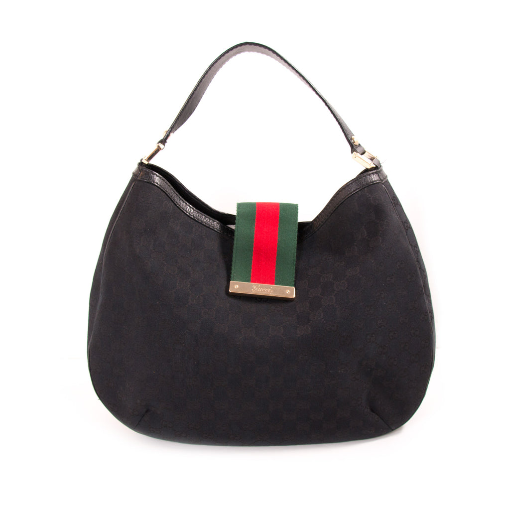 Hobo cloth handbag Gucci Black in Cloth - 35551355