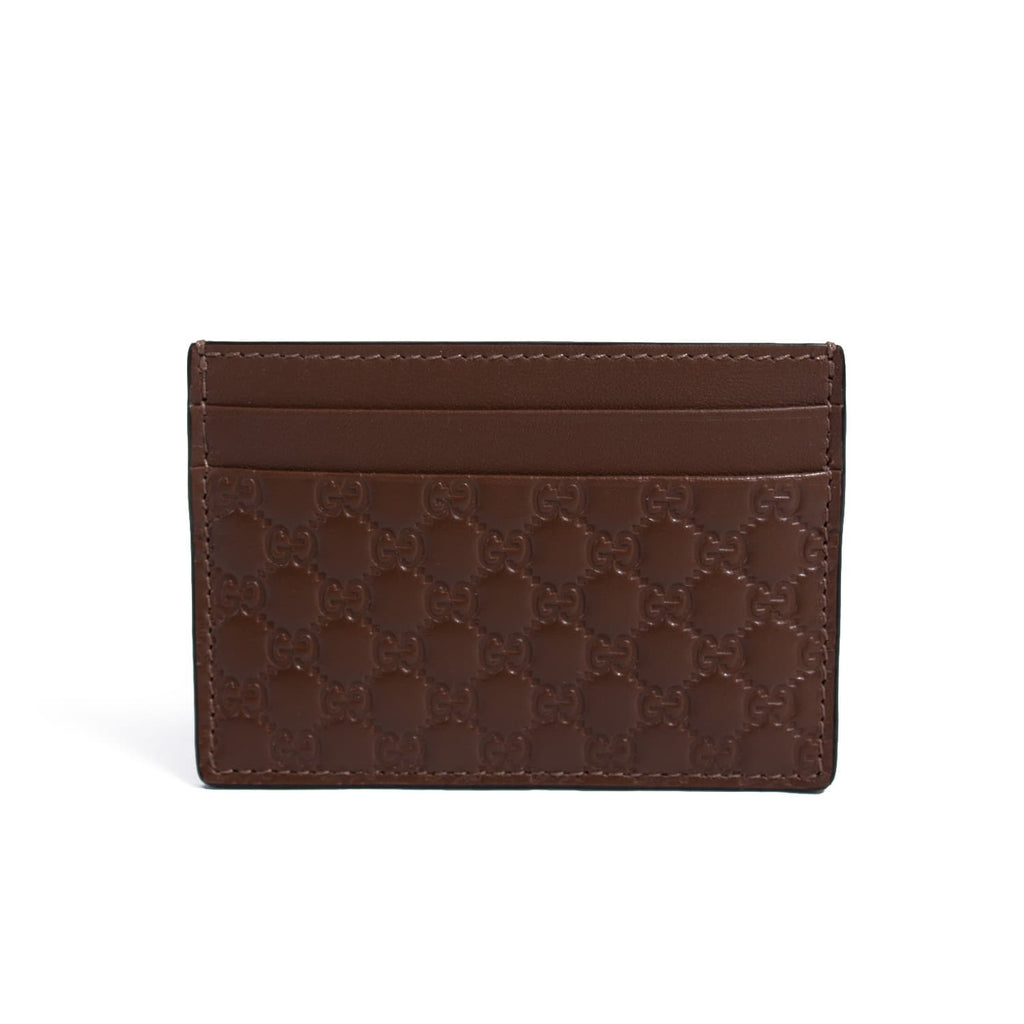 Gucci Guccissima Signature Card Holder Accessories Gucci - Shop authentic new pre-owned designer brands online at Re-Vogue