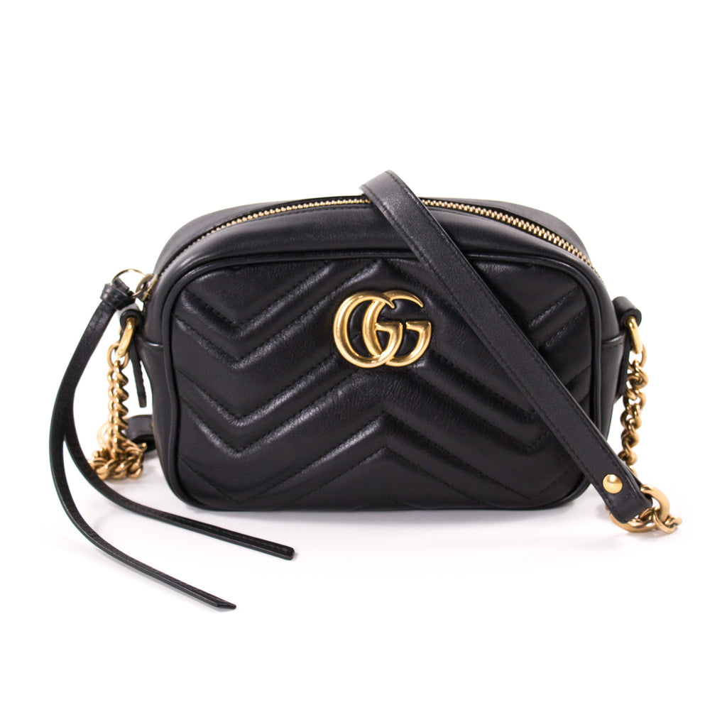 Gucci Marmont Matelassé Mini Bag Bags Gucci - Shop authentic new pre-owned designer brands online at Re-Vogue