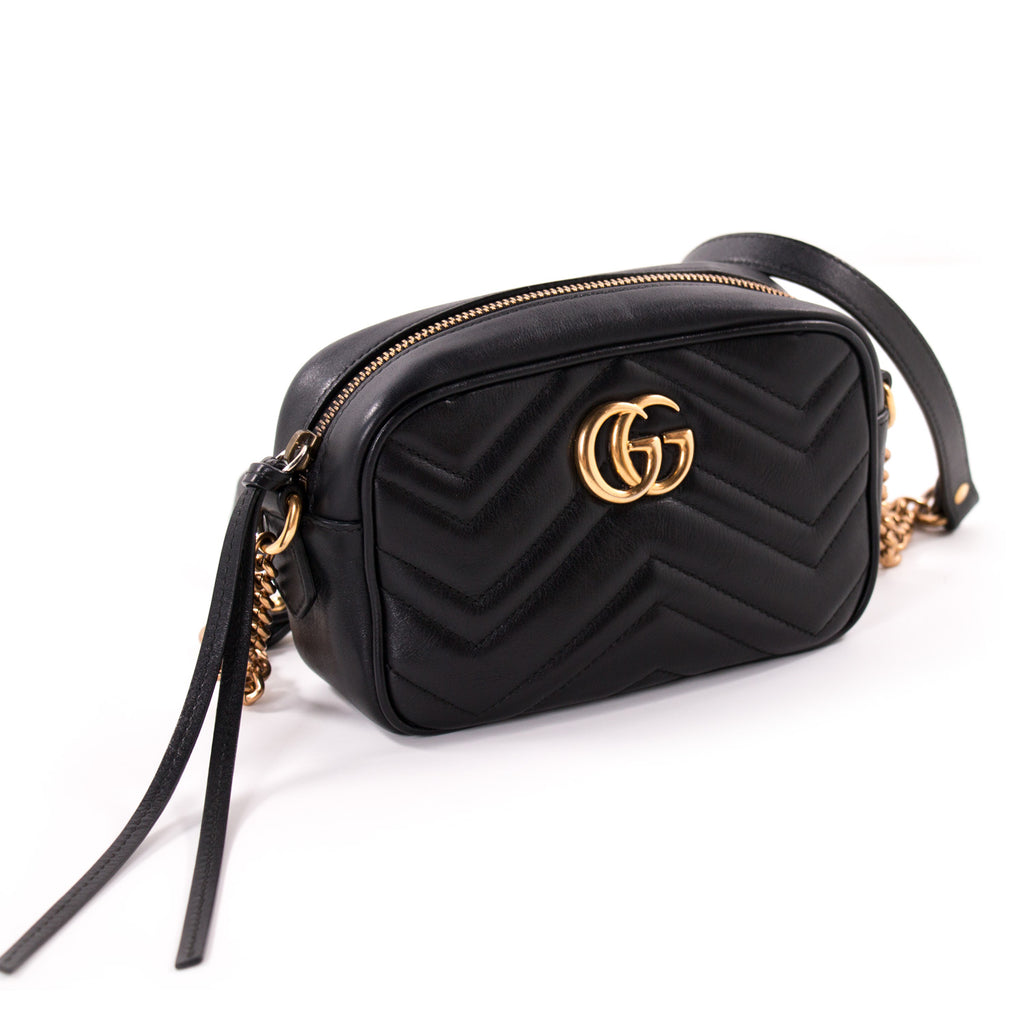 Gucci Marmont Matelassé Mini Bag Bags Gucci - Shop authentic new pre-owned designer brands online at Re-Vogue