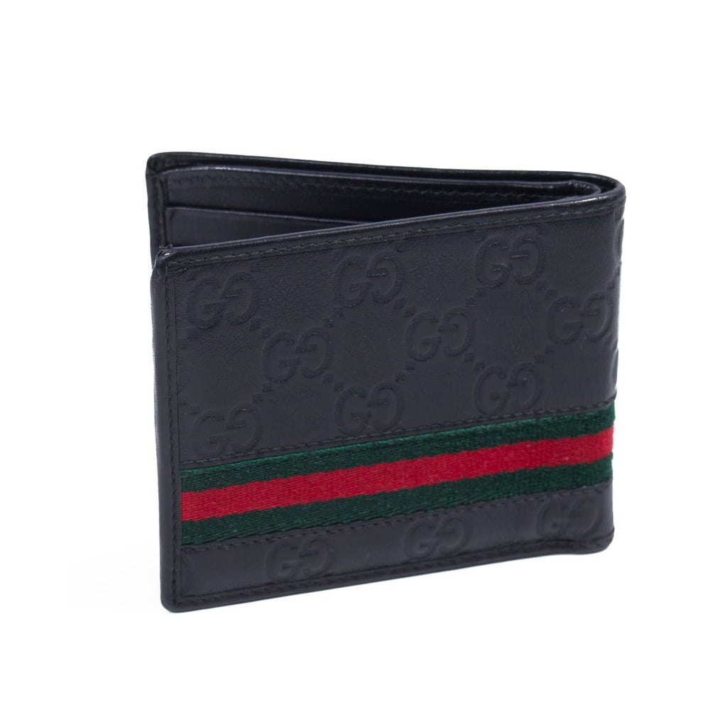 New Gucci Off The Grid Mini Bifold Wallet Dark Grey