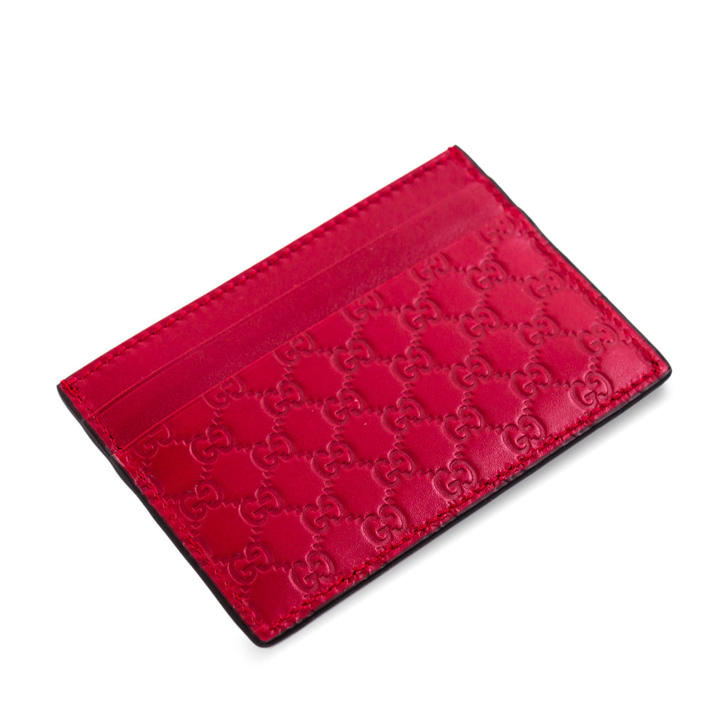 Gucci Guccissima Signature Card Holder Accessories Gucci - Shop authentic new pre-owned designer brands online at Re-Vogue