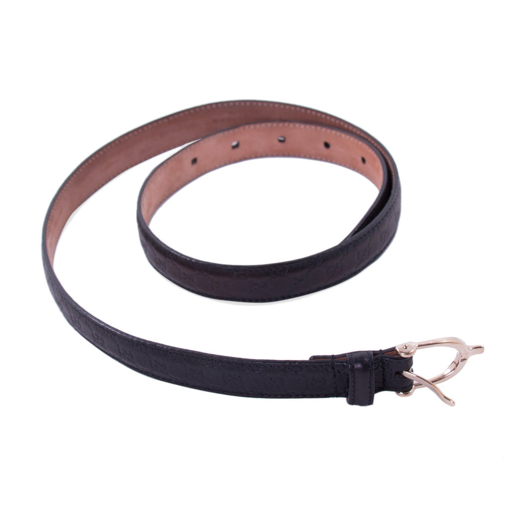 Gucci Guccissima Leather Waist Belt Accessories Gucci - Shop authentic new pre-owned designer brands online at Re-Vogue