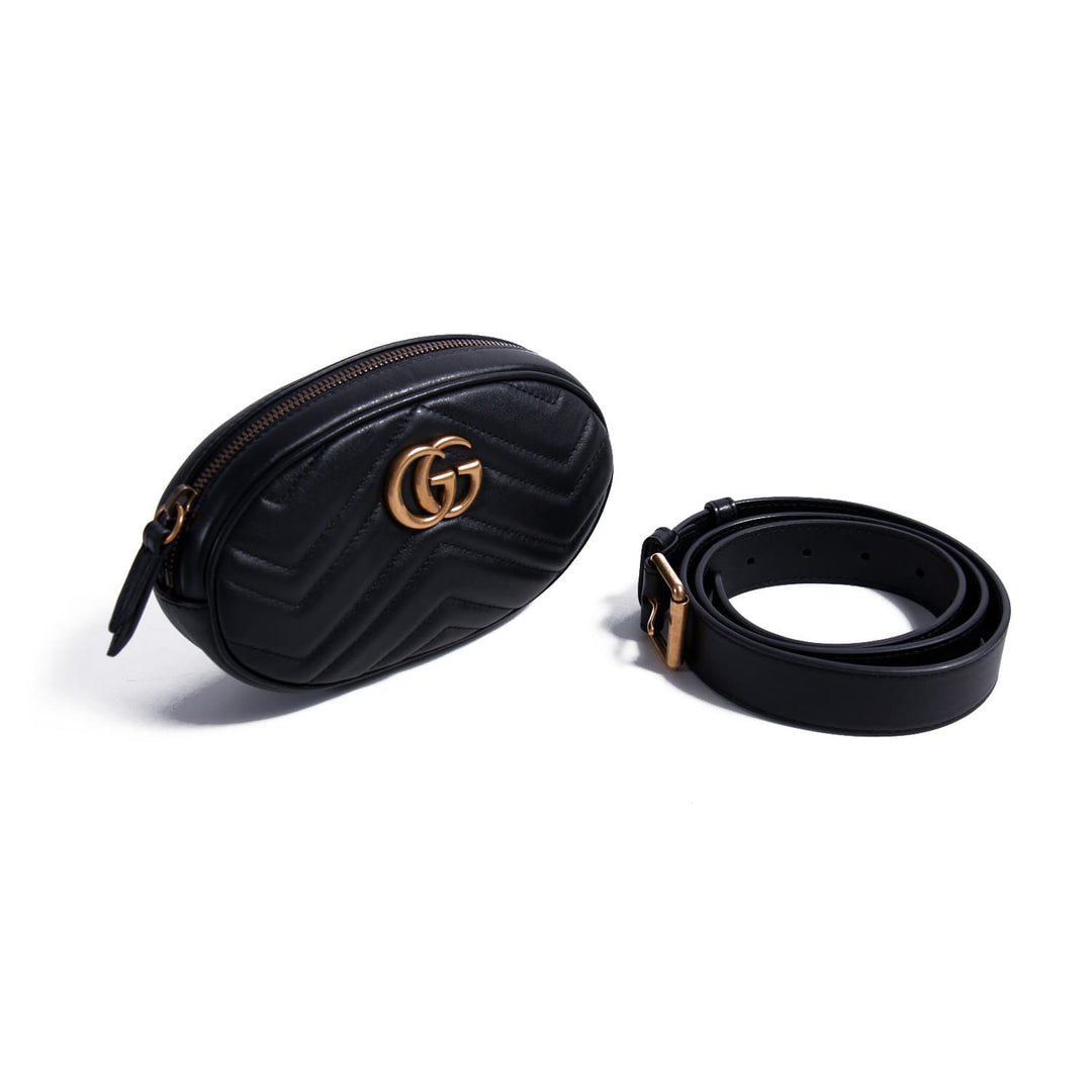 Gucci Marmont Matelassé Leather Belt Bag Bags Gucci - Shop authentic new pre-owned designer brands online at Re-Vogue