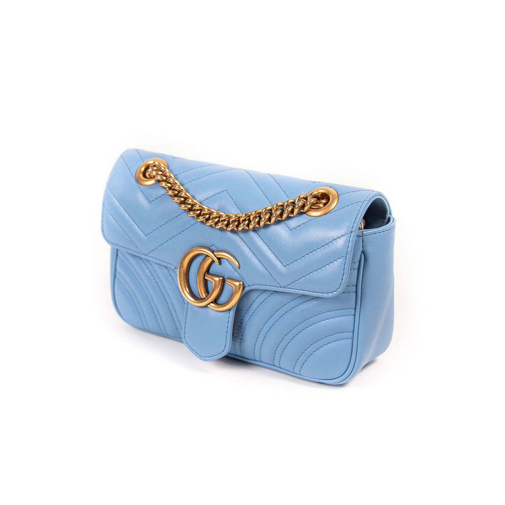 Shop authentic Gucci GG Marmont Matelassé Mini Bag at revogue for just ...