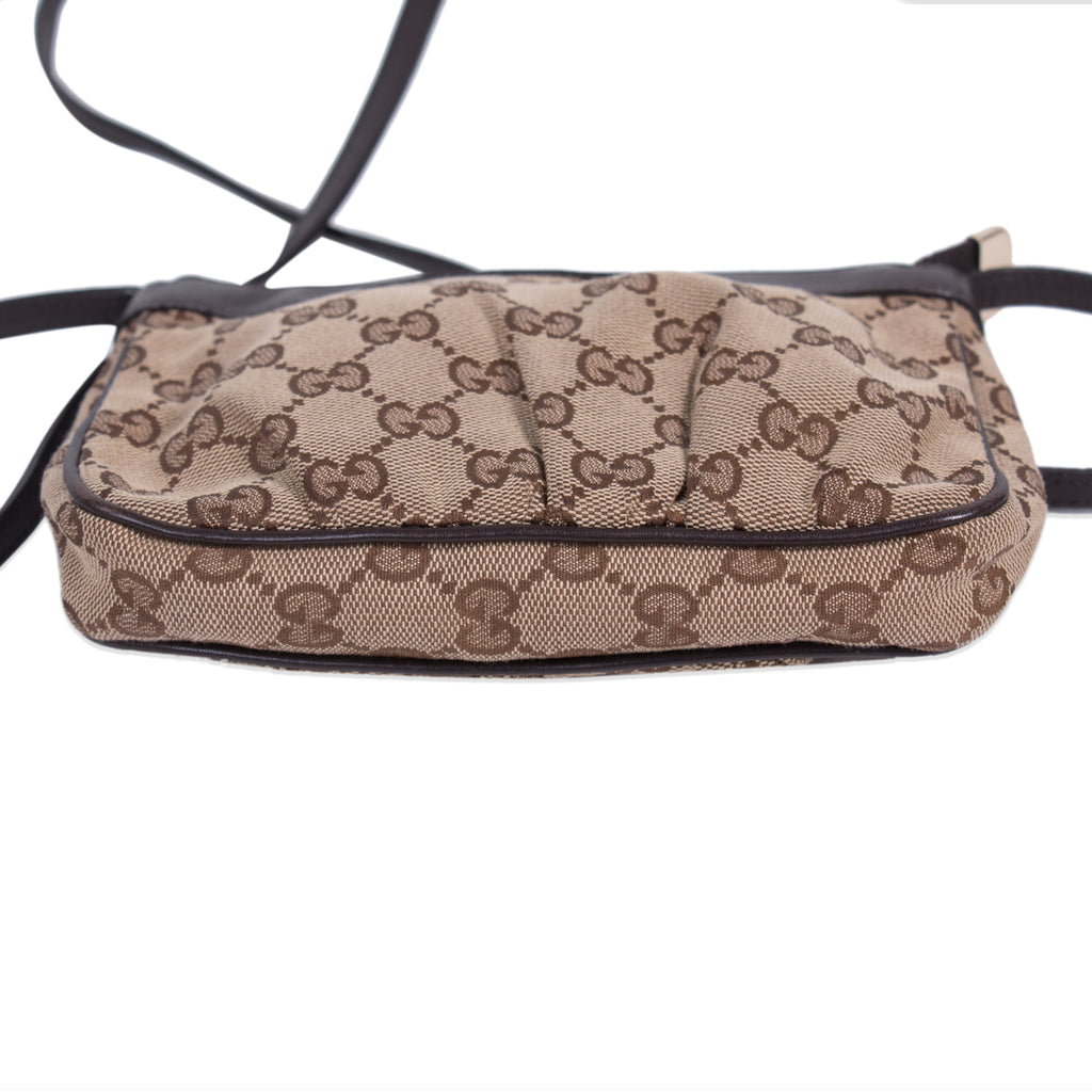 Gucci GG Canvas Mini Cross Body Bag Bags Gucci - Shop authentic new pre-owned designer brands online at Re-Vogue