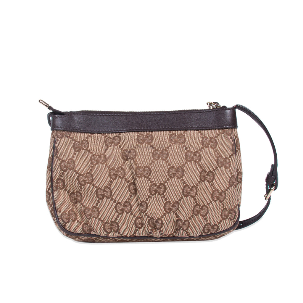 Gucci GG Canvas Mini Cross Body Bag Bags Gucci - Shop authentic new pre-owned designer brands online at Re-Vogue