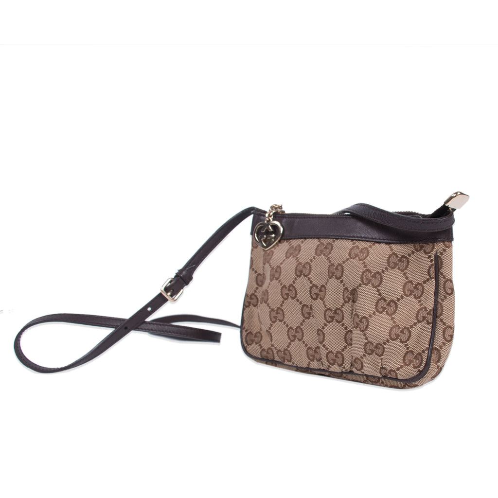 Gucci GG Canvas Mini Cross Body Bag Bags Gucci - Shop authentic new pre-owned designer brands online at Re-Vogue