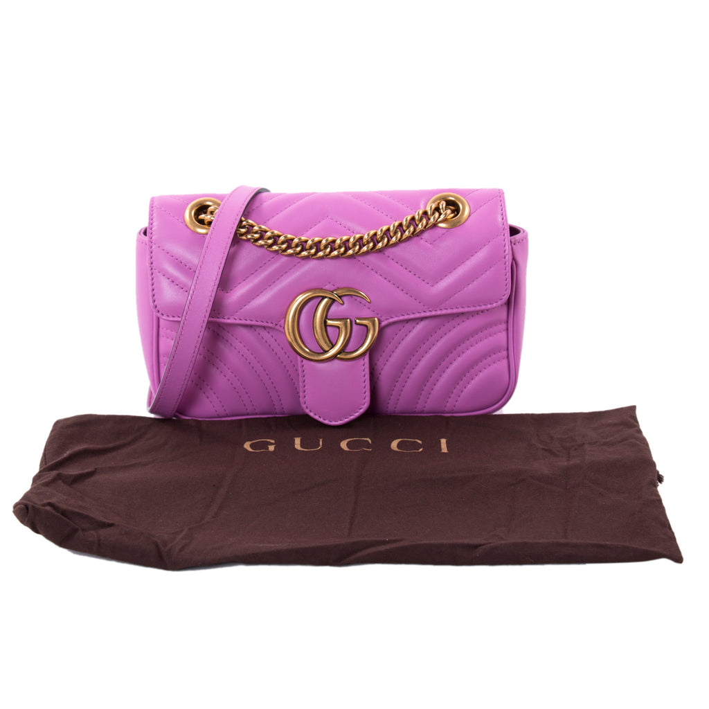 Gucci GG Marmont Matelassé Mini Bag Bags Gucci - Shop authentic new pre-owned designer brands online at Re-Vogue