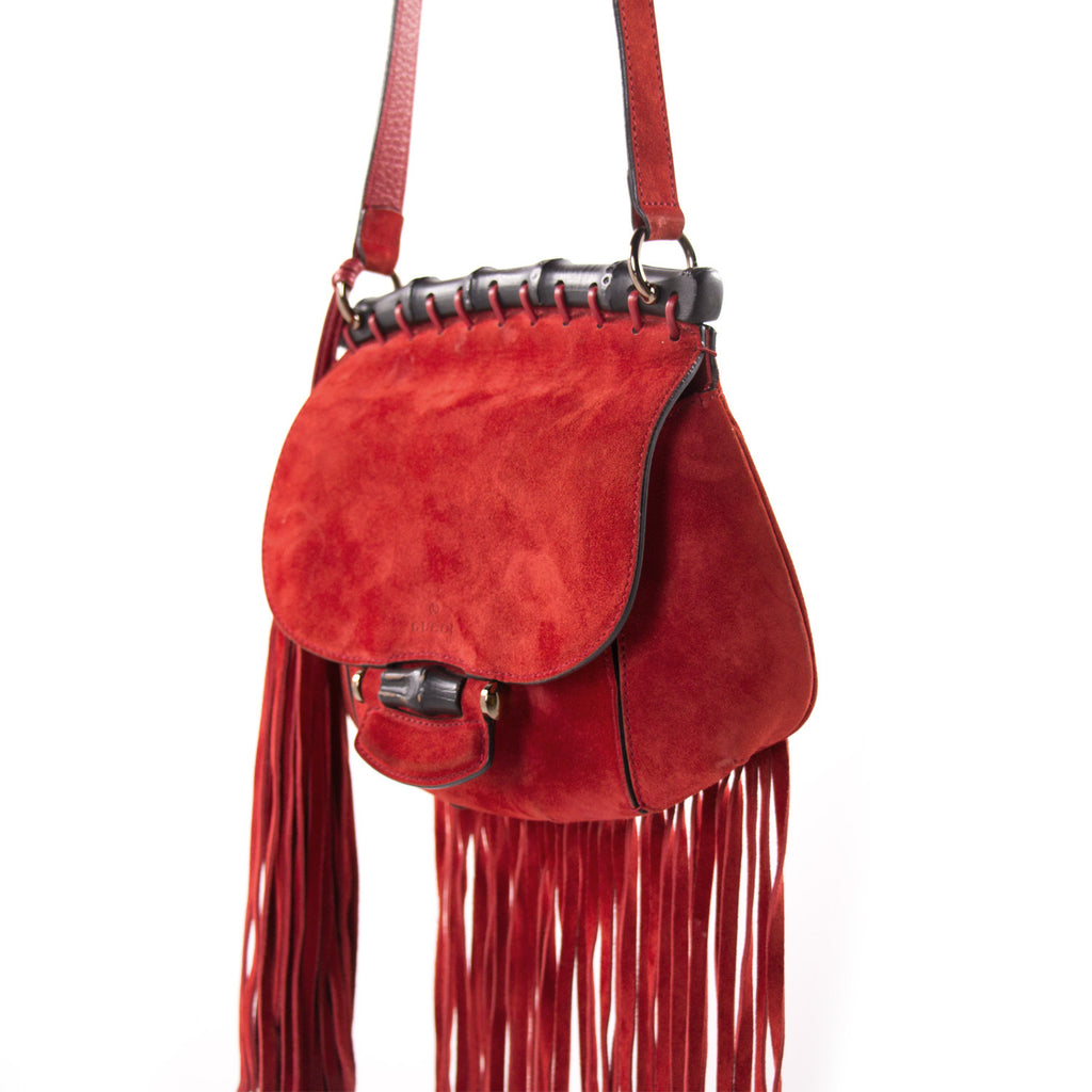 Gucci Nouveau Fringe Shoulder Bag Bags Gucci - Shop authentic new pre-owned designer brands online at Re-Vogue