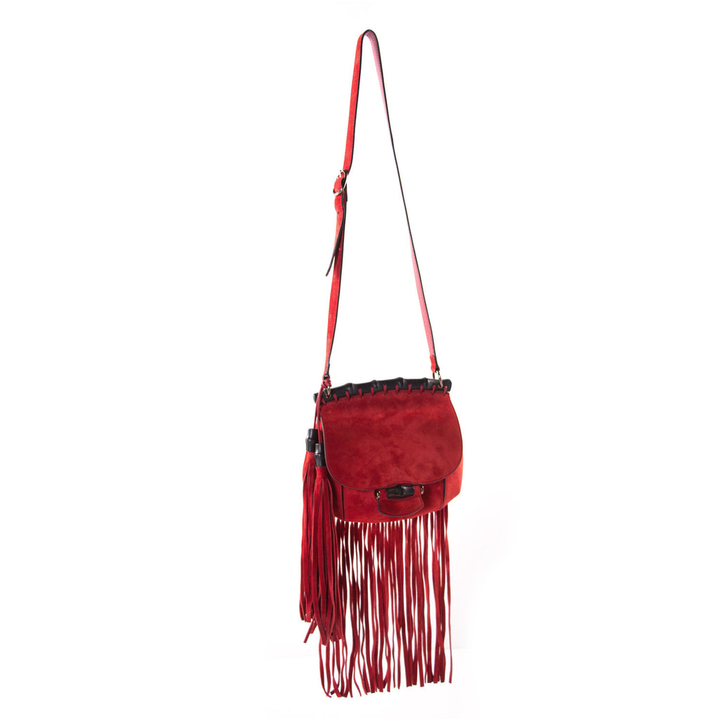 Gucci Nouveau Fringe Shoulder Bag Bags Gucci - Shop authentic new pre-owned designer brands online at Re-Vogue