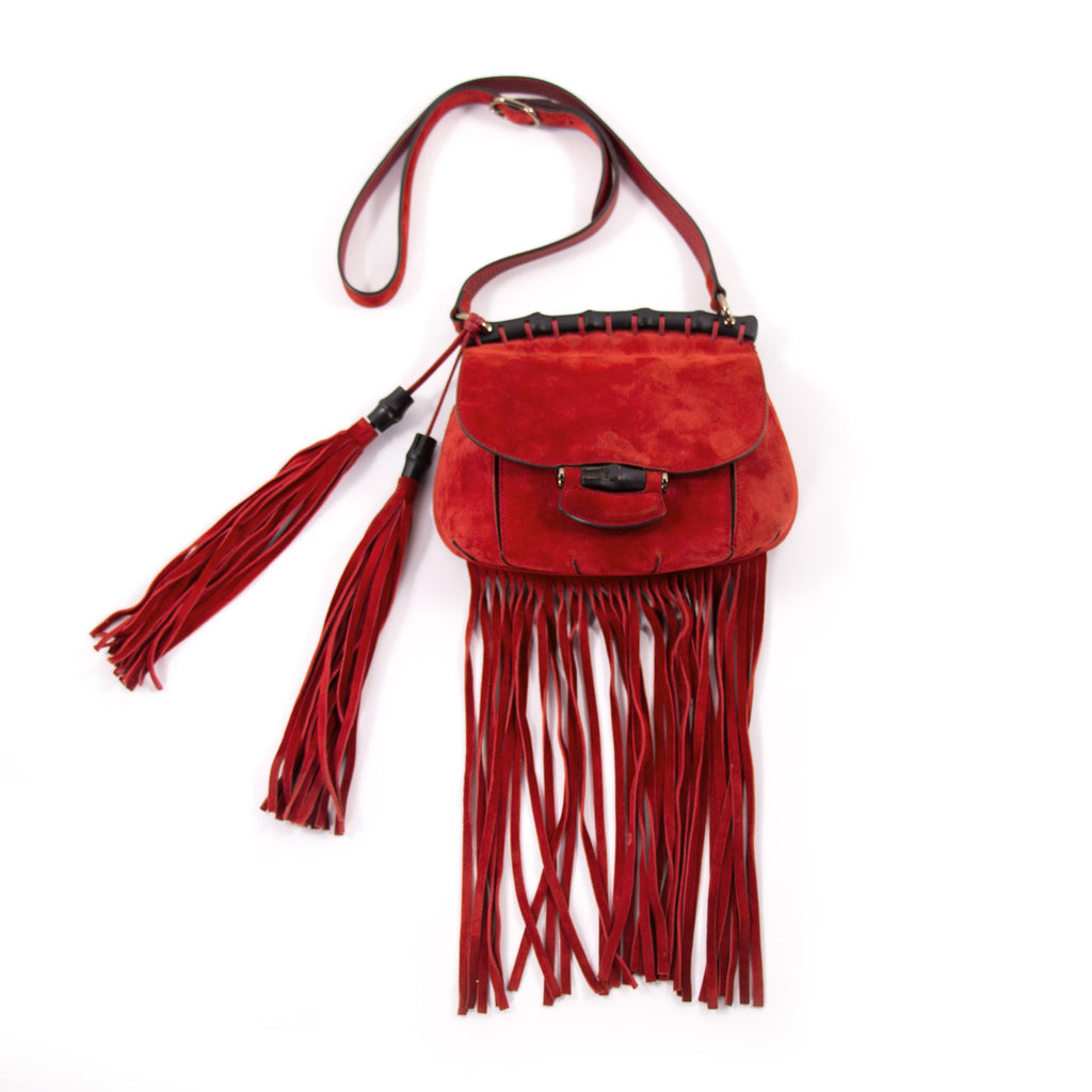 Gucci Nouveau Fringe Shoulder Bag