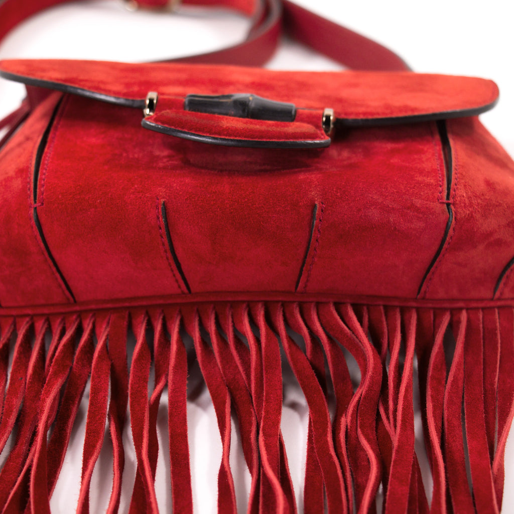 Gucci Nouveau Fringe Shoulder Bag Bags Gucci - Shop authentic new pre-owned designer brands online at Re-Vogue