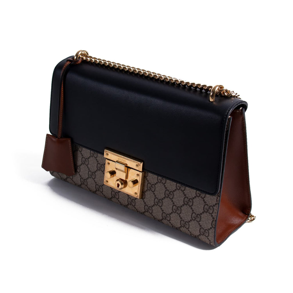 Gucci Supreme Medium Padlock Shoulder Bag Bags Gucci - Shop authentic new pre-owned designer brands online at Re-Vogue