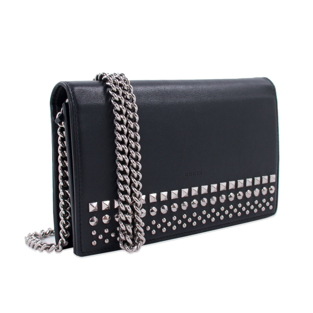 Gucci Studded Wallet on Chain Bags Gucci - Shop authentic new pre-owned designer brands online at Re-Vogue