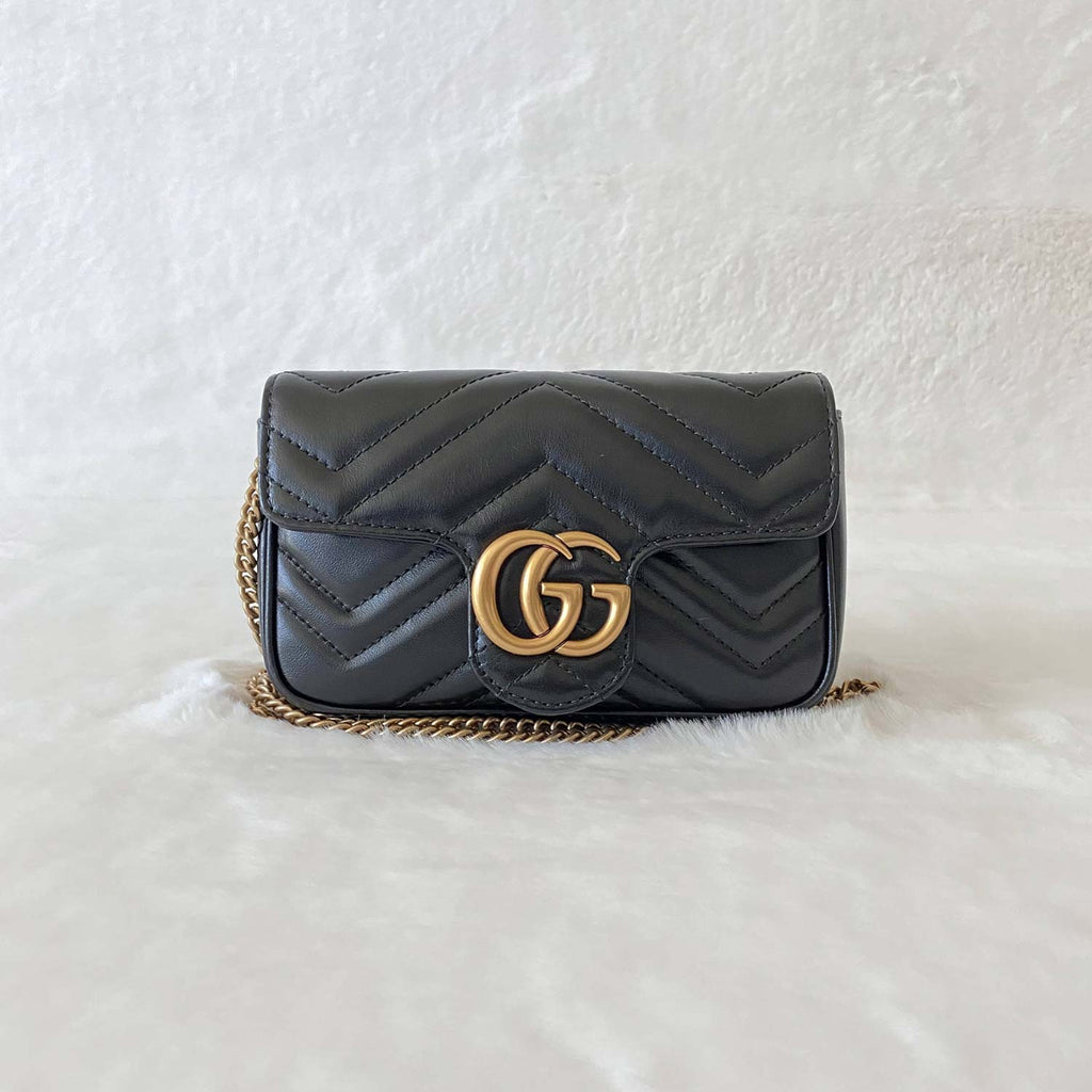 Gucci GG Marmont Matelassé Super Mini Bag On Sale - Authenticated