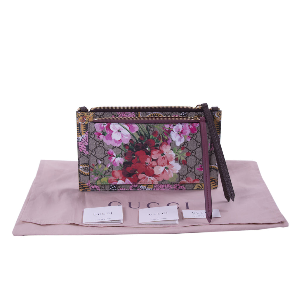 Gucci Bengal Blooms Dual Pouch Crossbody Bags Gucci - Shop authentic new pre-owned designer brands online at Re-Vogue