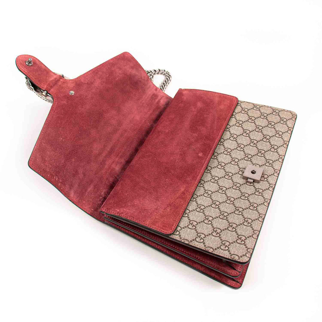 Gucci Dionysus Blooms GG Supreme Shoulder Bag Bags Gucci - Shop authentic new pre-owned designer brands online at Re-Vogue