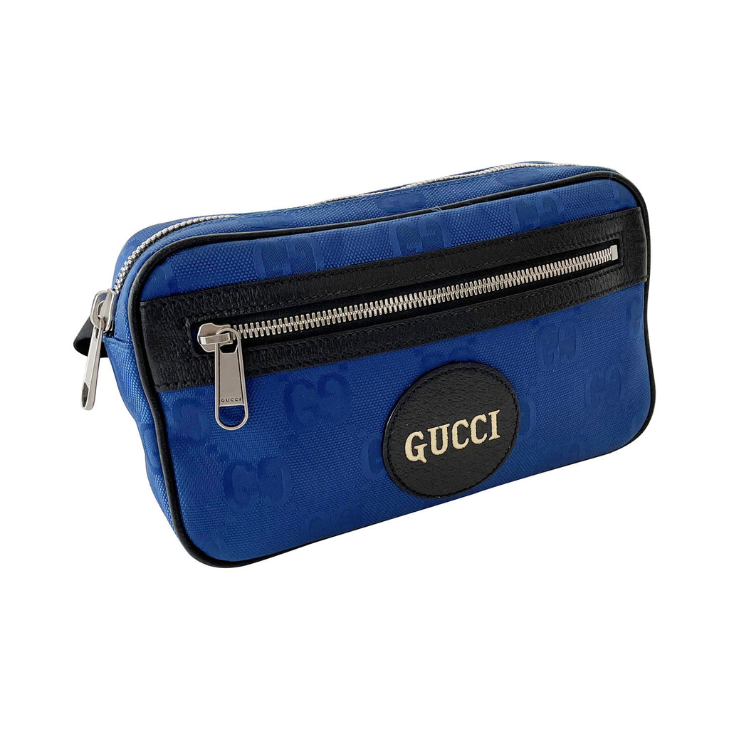 Gucci Blue GG Nylon Off The Grid Belt Bag Gucci