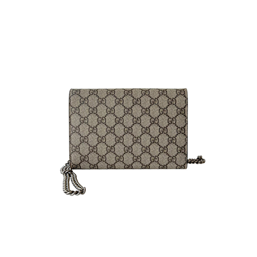 Shop authentic Gucci Dionysus Mini Supreme Chain Wallet at revogue for just  USD 1,250.00