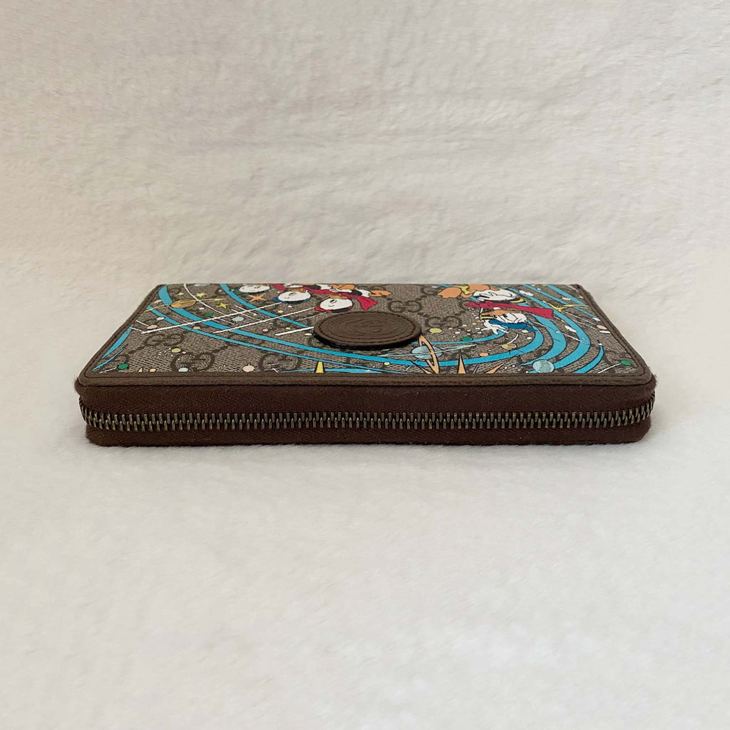 Leather wallet Donald Duck Disney x Gucci Brown in Leather - 25682811