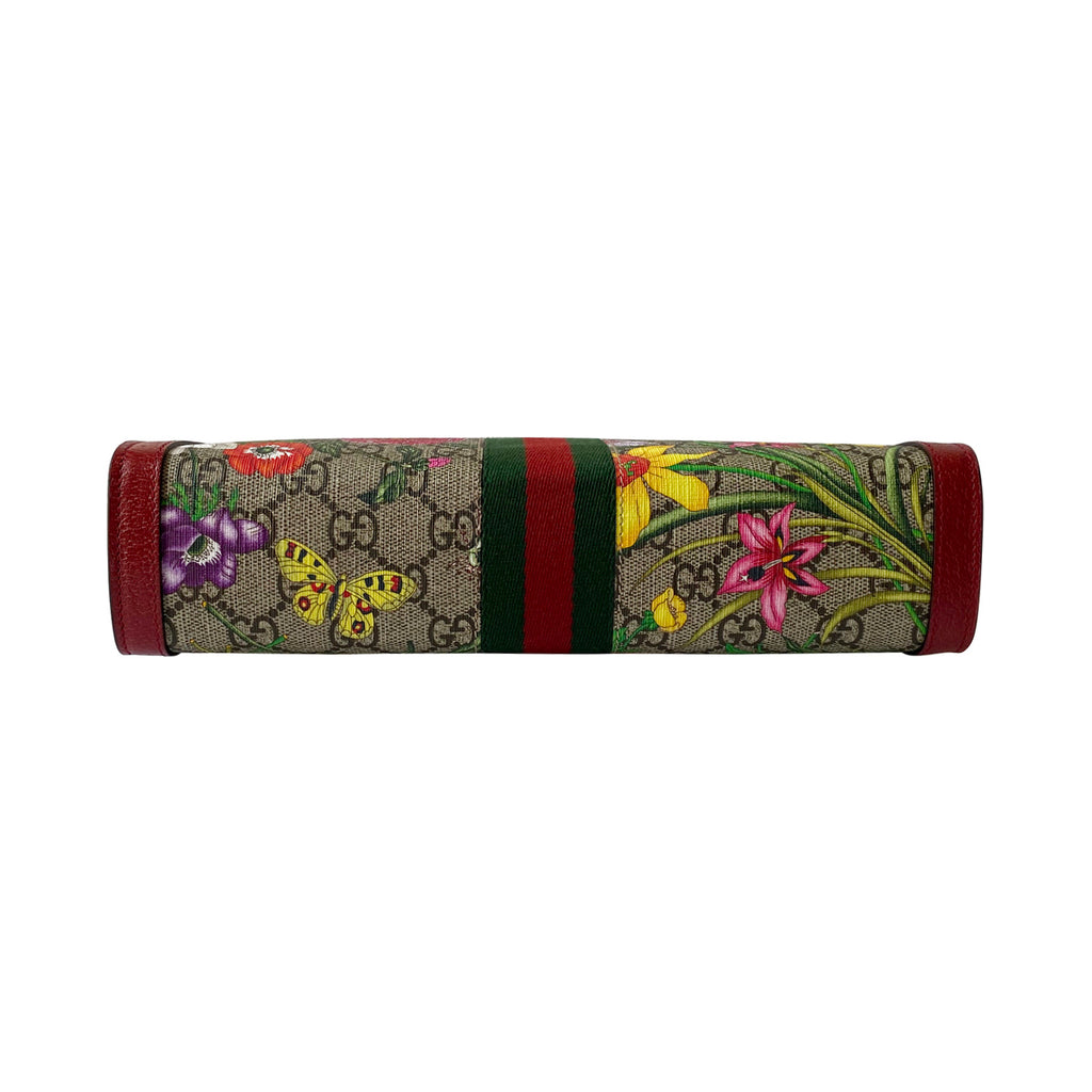 Gucci GG Web Ophidia Floral Toiletry Pouch