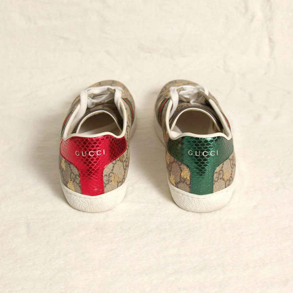 Gucci Bee Ace GG Supreme Sneakers