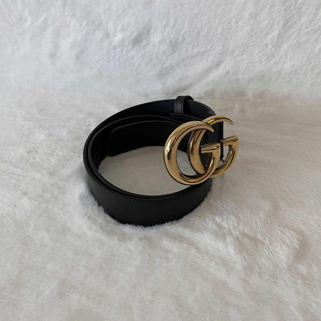 Gucci GG Marmont Leather Belt