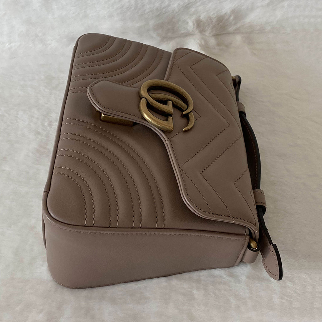 Gucci GG Marmont Mini Top Handle Bag