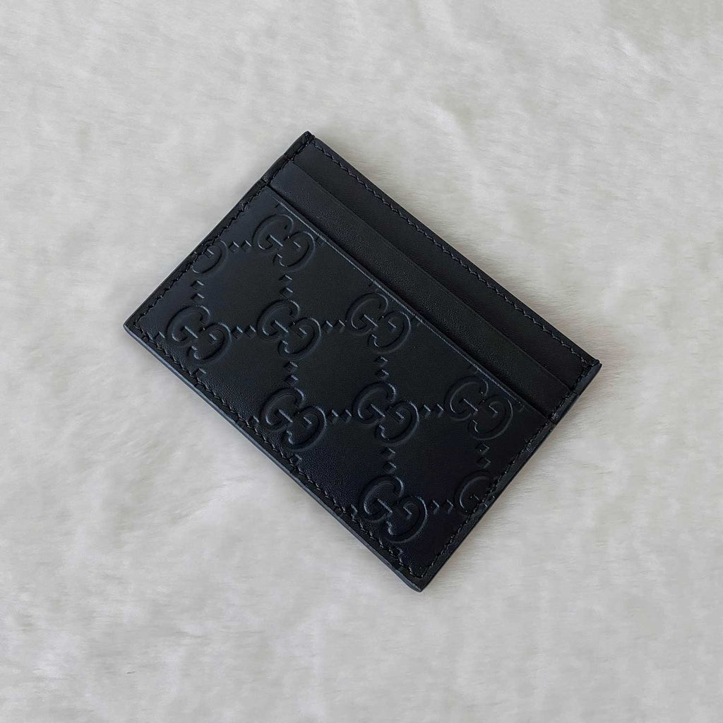 Gucci Guccissima Signature Card Holder