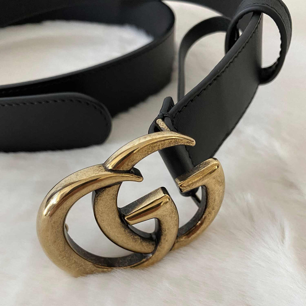 Gucci GG Marmont Leather Belt - Main Image