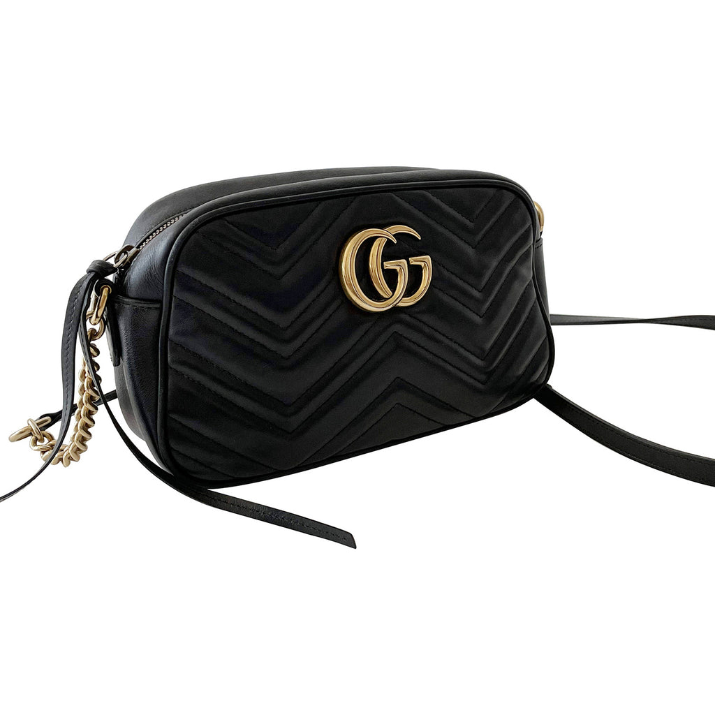 Gucci GG Marmont Small Matelassé Shoulder Bag