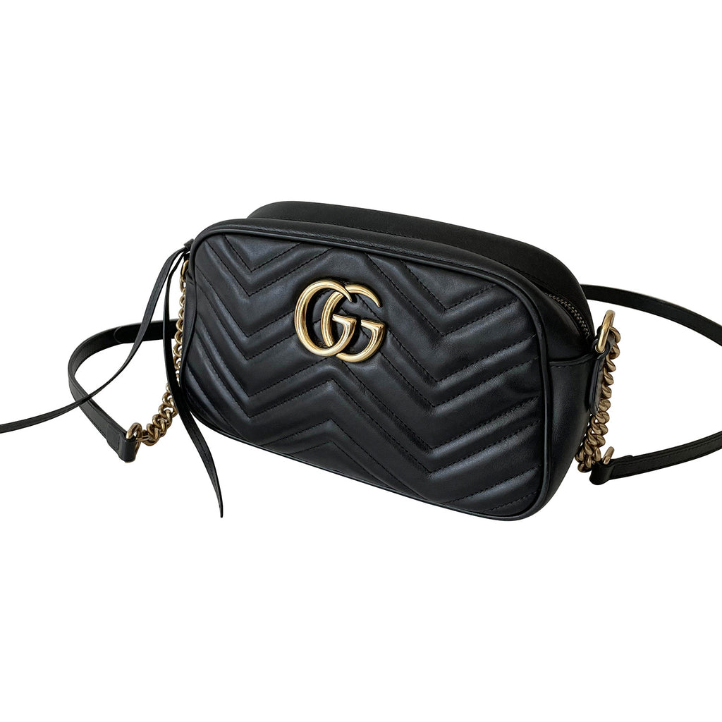 GG Marmont Small Shoulder Bag Matelassé