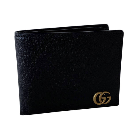 Gucci Men Leather Bi-Fold Wallet