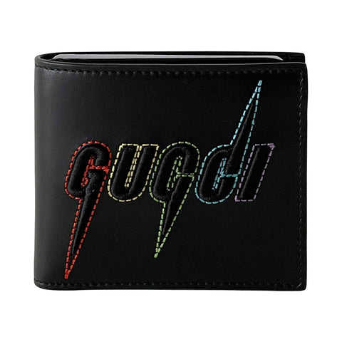 Gucci Men Leather Bi-Fold Wallet