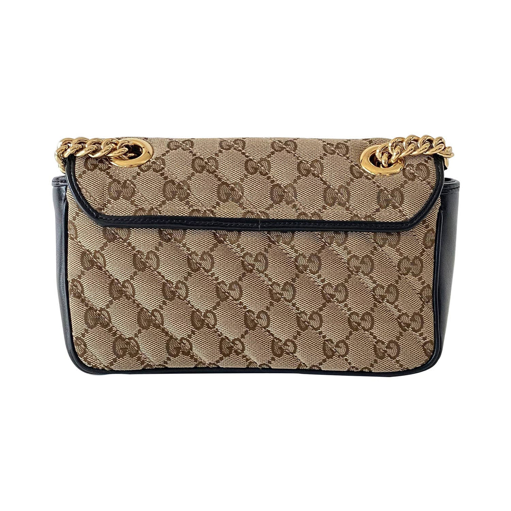 Gucci Mini Marmont GG Canvas Bag