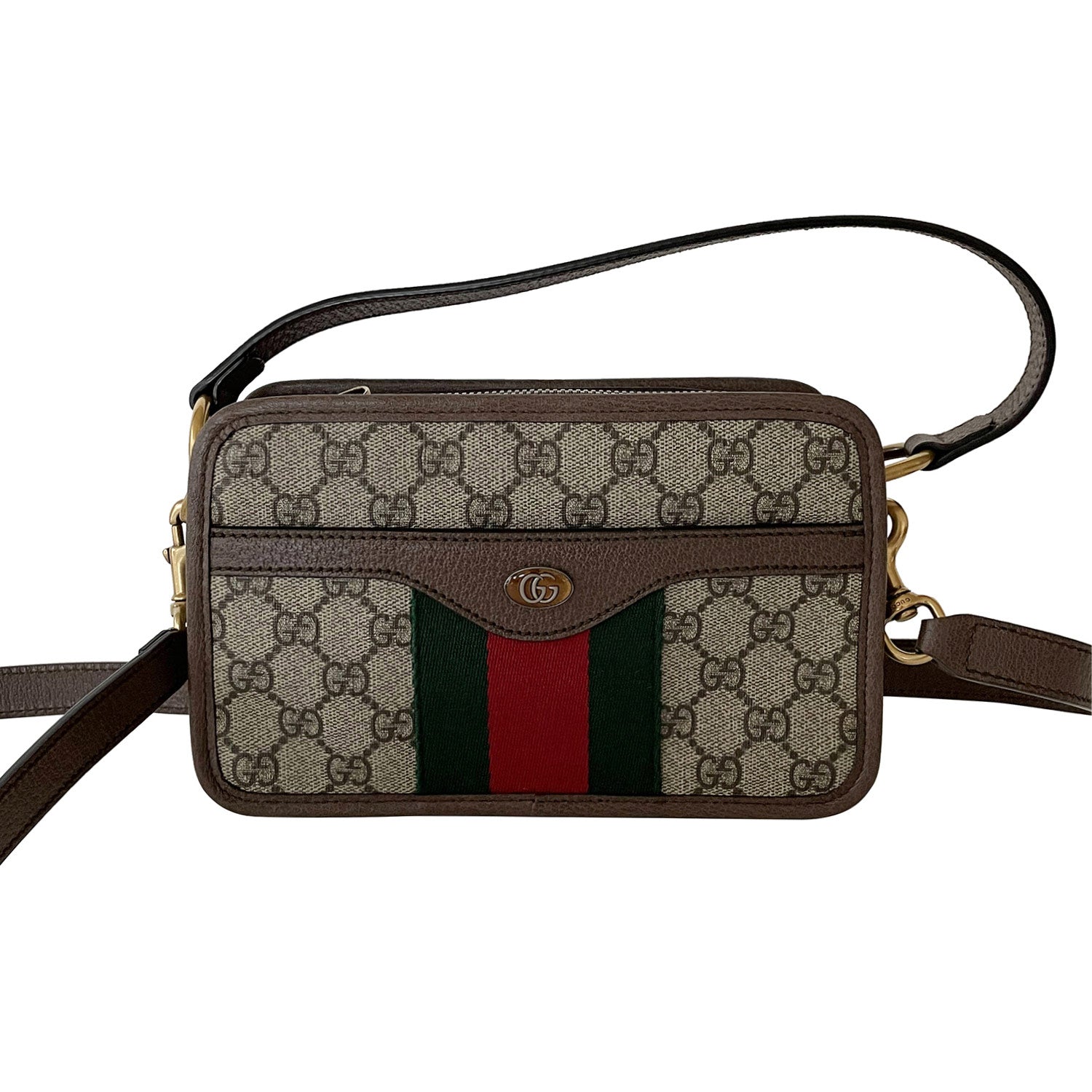 Gucci GG Ophidia Zip Mini Bag