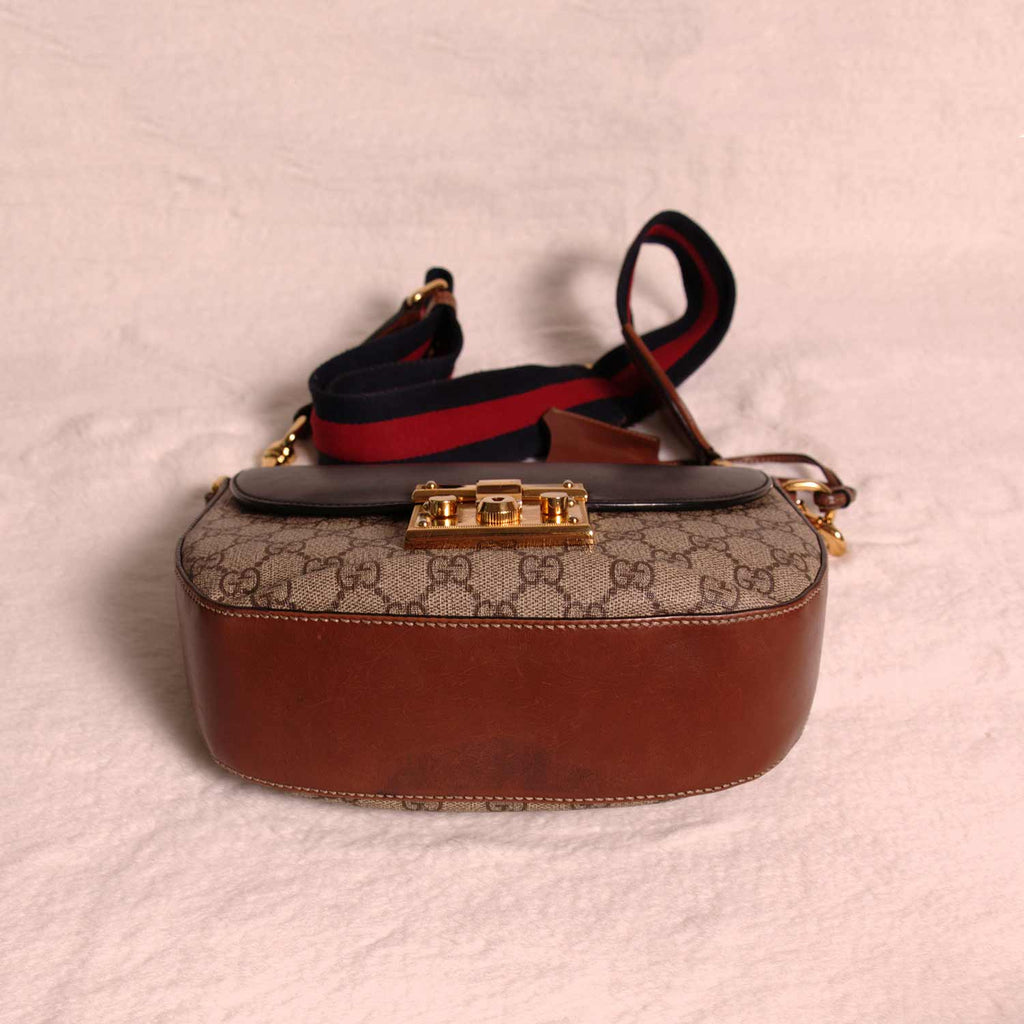 Gucci Signature Padlock Small Crossbody Bag