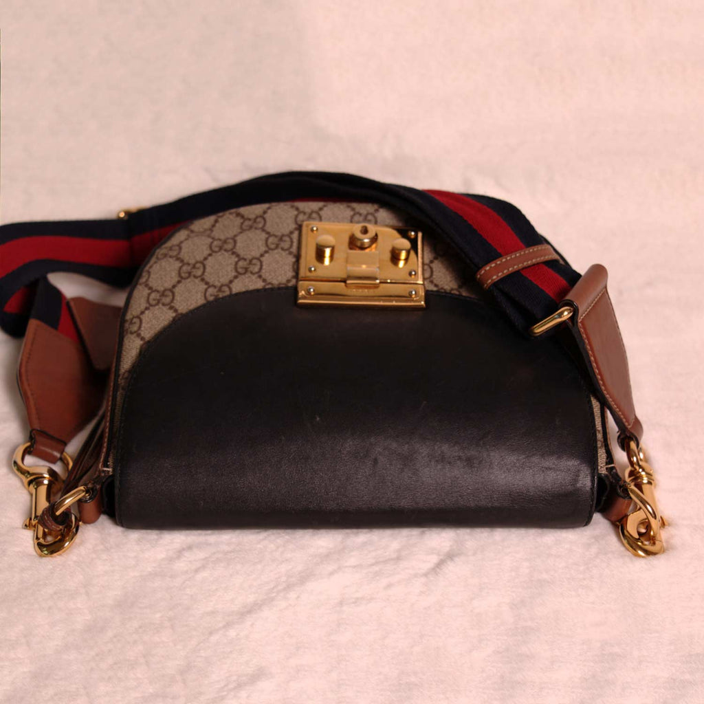 Gucci Signature Padlock Small Crossbody Bag