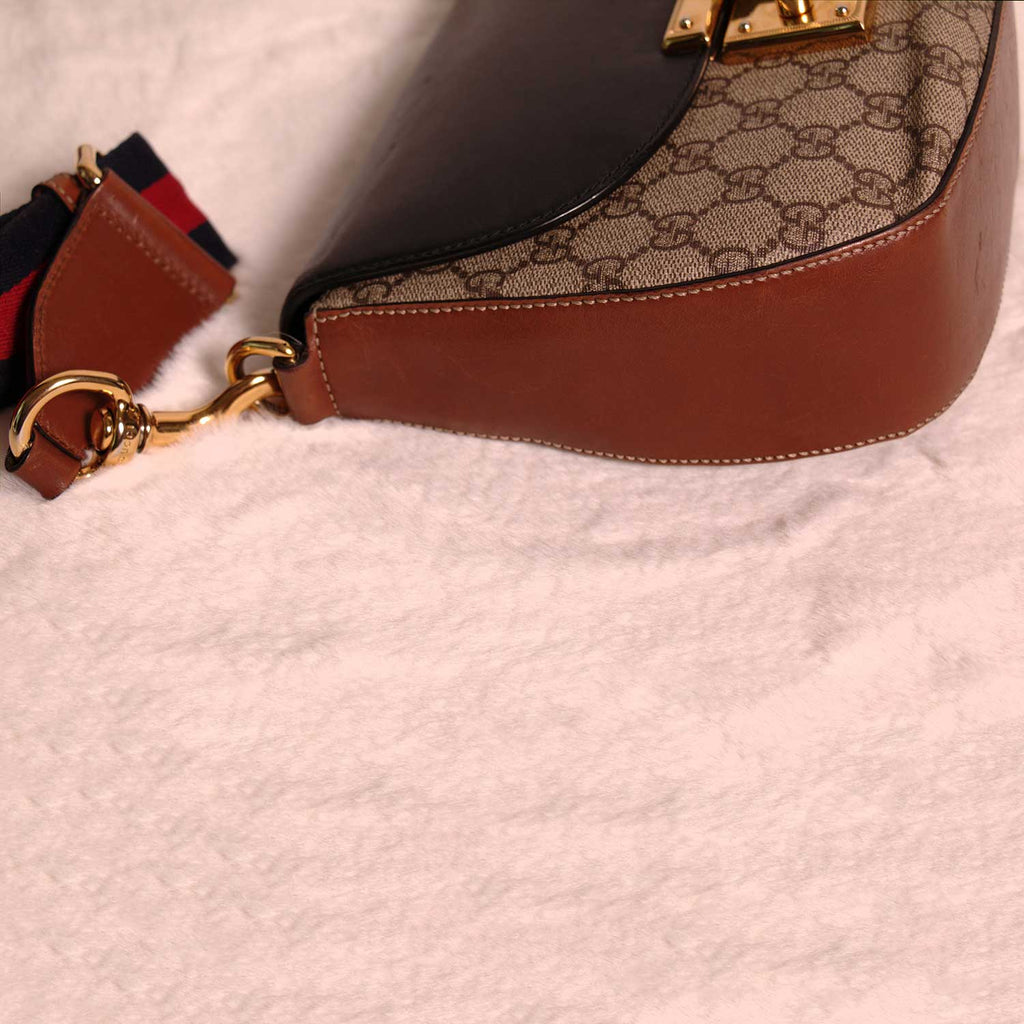 Gucci Signature Padlock Small Crossbody Bag