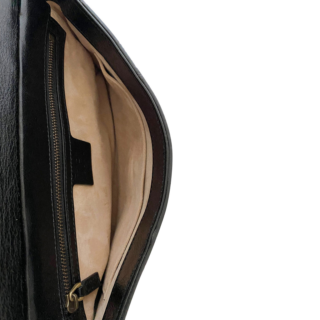Gucci Thiara Python Double Envelope Shoulder Bag