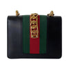 Gucci Sylvie Leather Mini Chain Bag