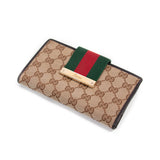 Gucci Web GG Continental Wallet Accessories Gucci - Shop authentic new pre-owned designer brands online at Re-Vogue