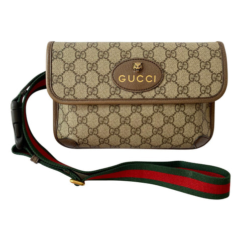 Gucci GG Interlocking Canvas Belt
